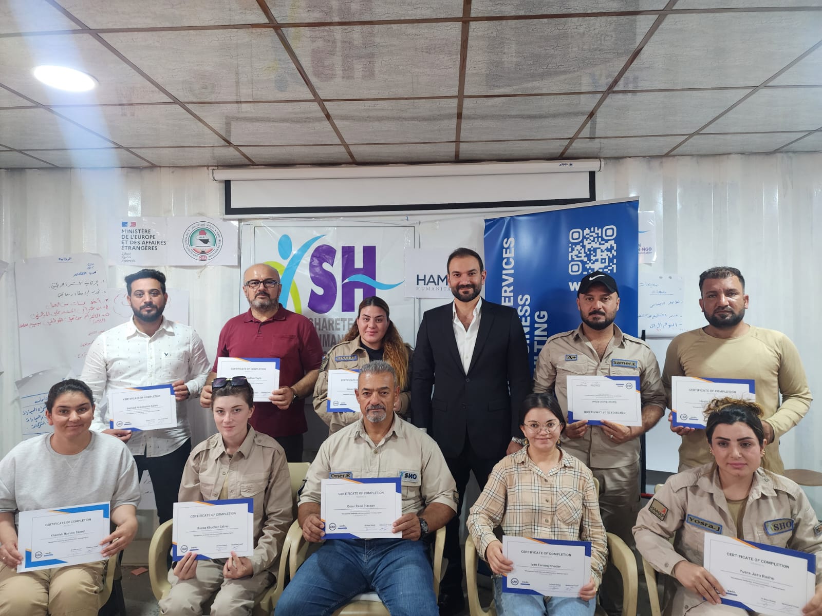 Management, Business Development, Communication and Leadership skills for HAMAP Partner in Sinjar