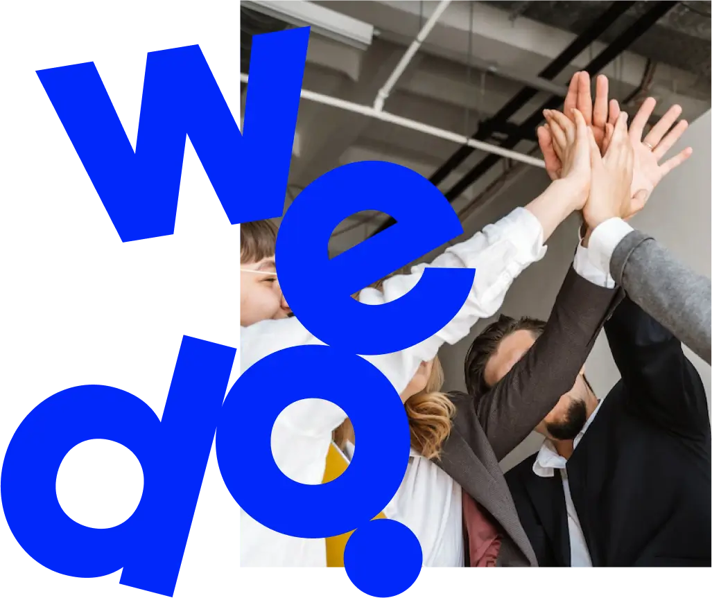 wedo website landing page's header image